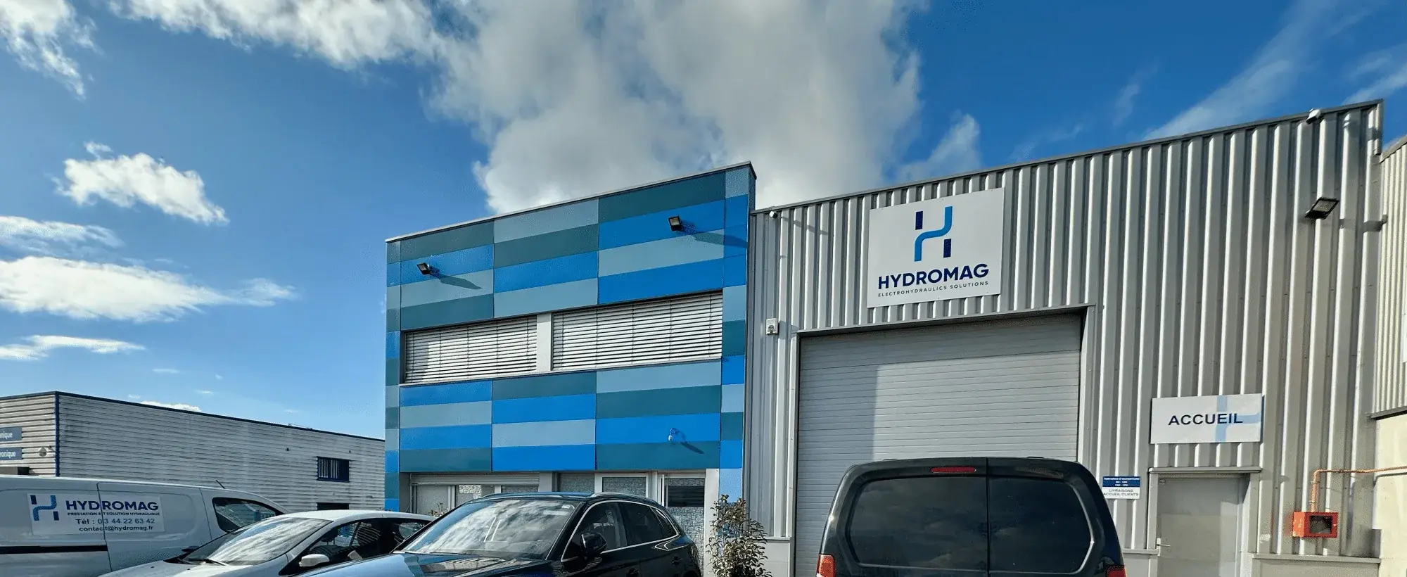 Hydromag's premises in Chambly